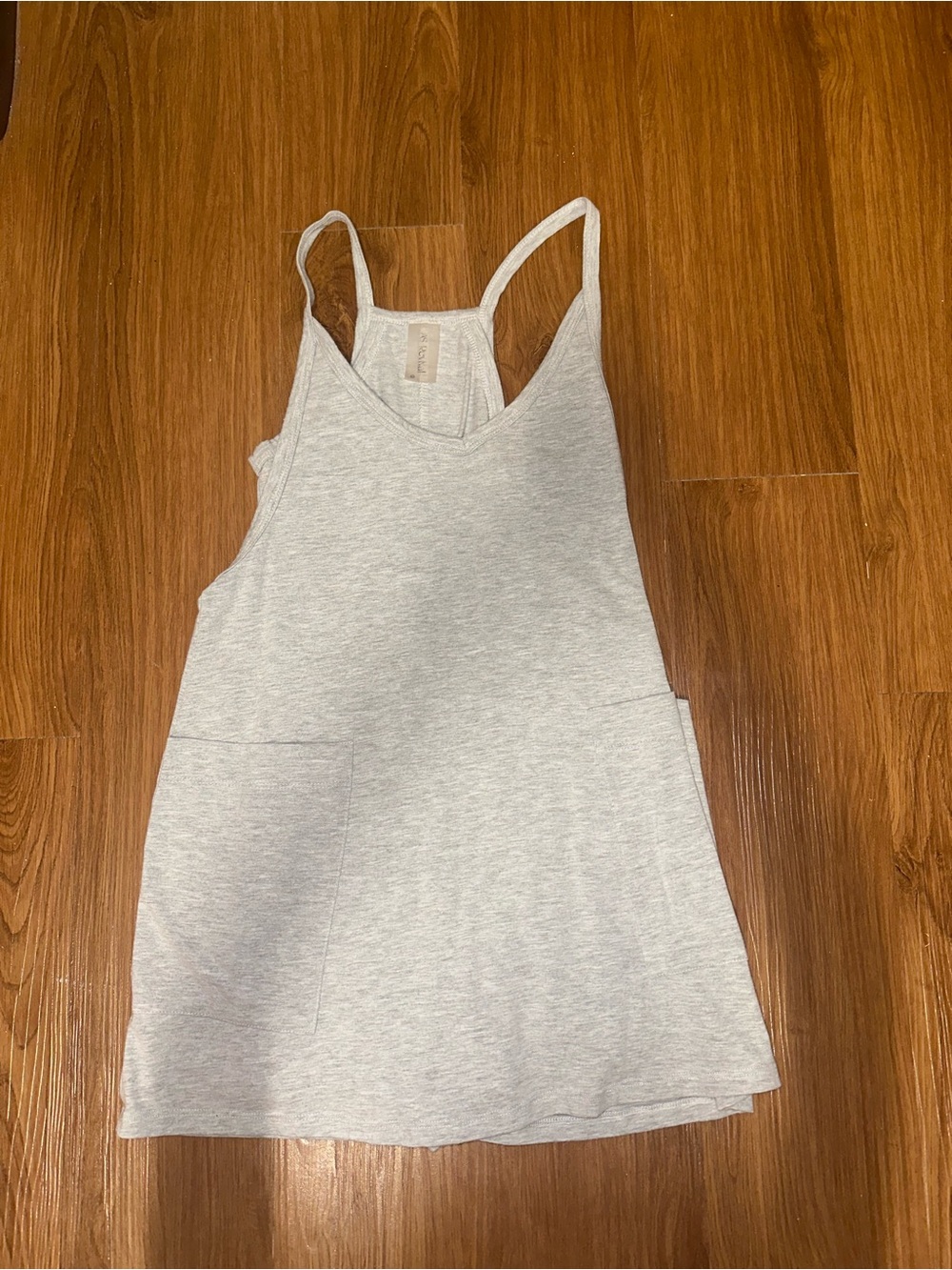 Altar’d State Revival Heathered Gray Women's Active Romper